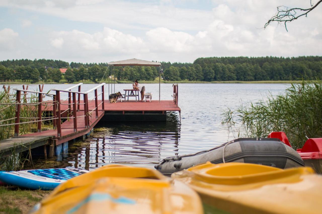 Mazurskie Chatki Mrągowo Exterior foto
