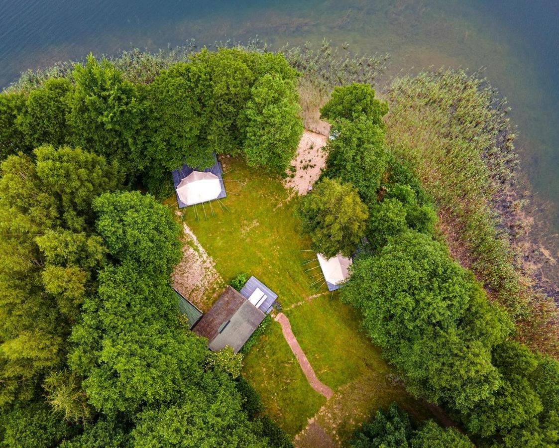 Mazurskie Chatki Mrągowo Exterior foto